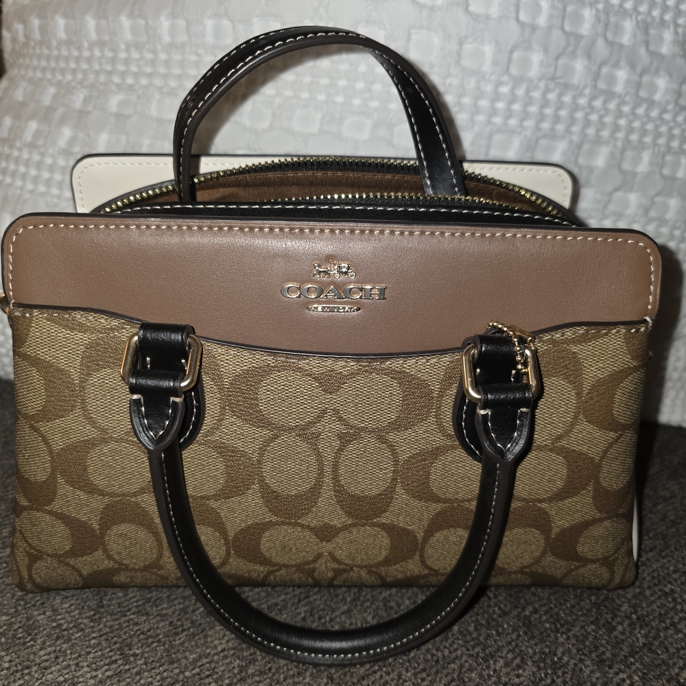 Coach Brown Signature Handbag